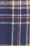 Zivame Checkered Charm Flannel Pyjama Set - Medieval Blue — thumbnail 8